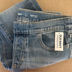 Old Navy Light Blue Boot-Cut Jeans